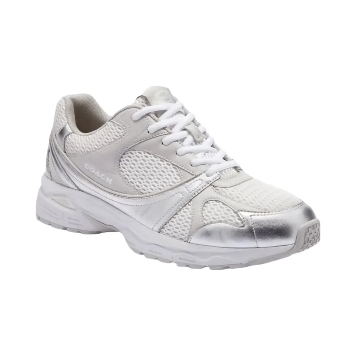 Coach Men's Sport Sneaker Light Grey Optic White