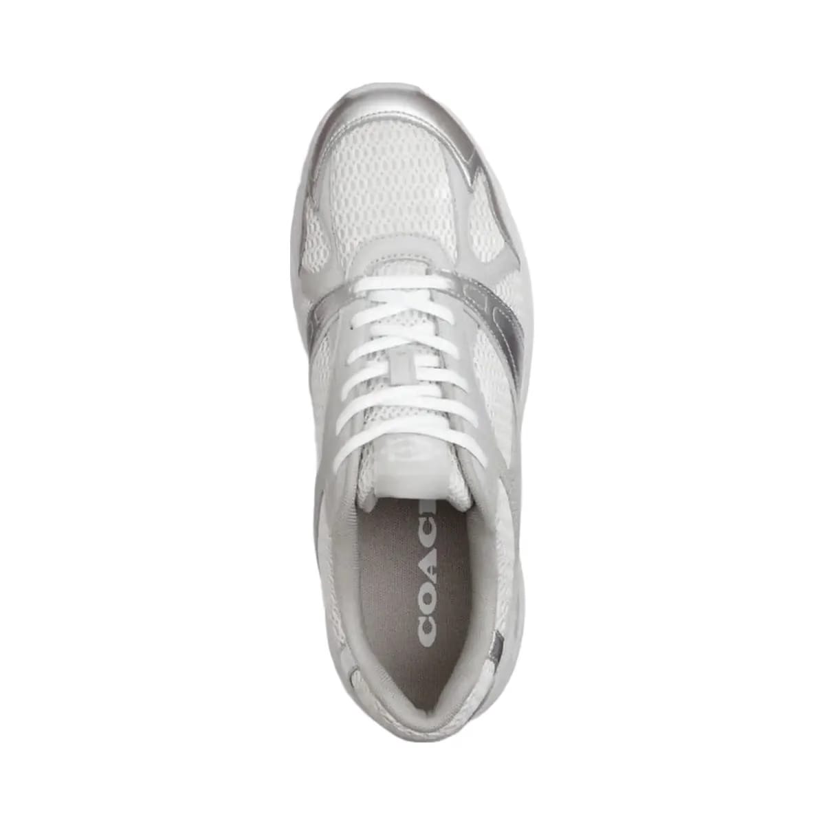 Coach Men's Sport Sneaker Light Grey Optic White