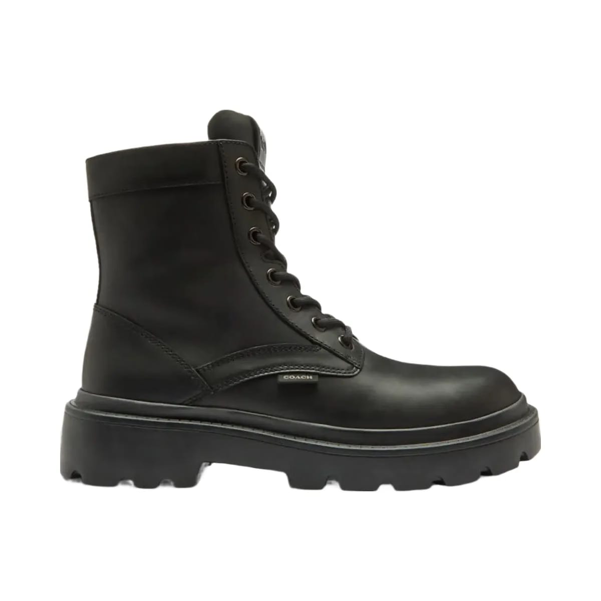 Coach Men's Combat Boot Black