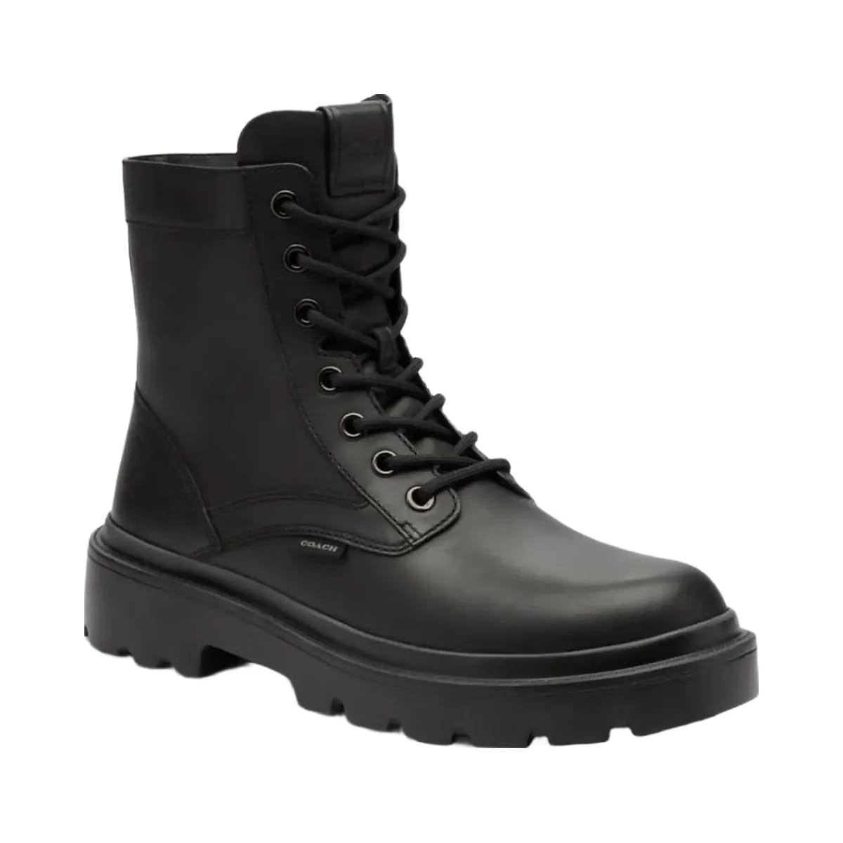 Coach Men's Combat Boot Black