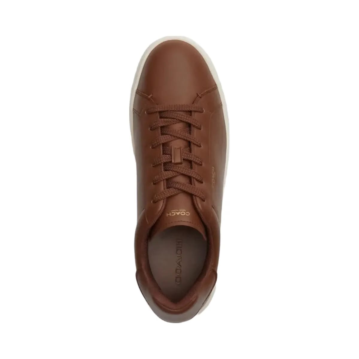 Coach Men's High Line Sneaker Dark Saddle