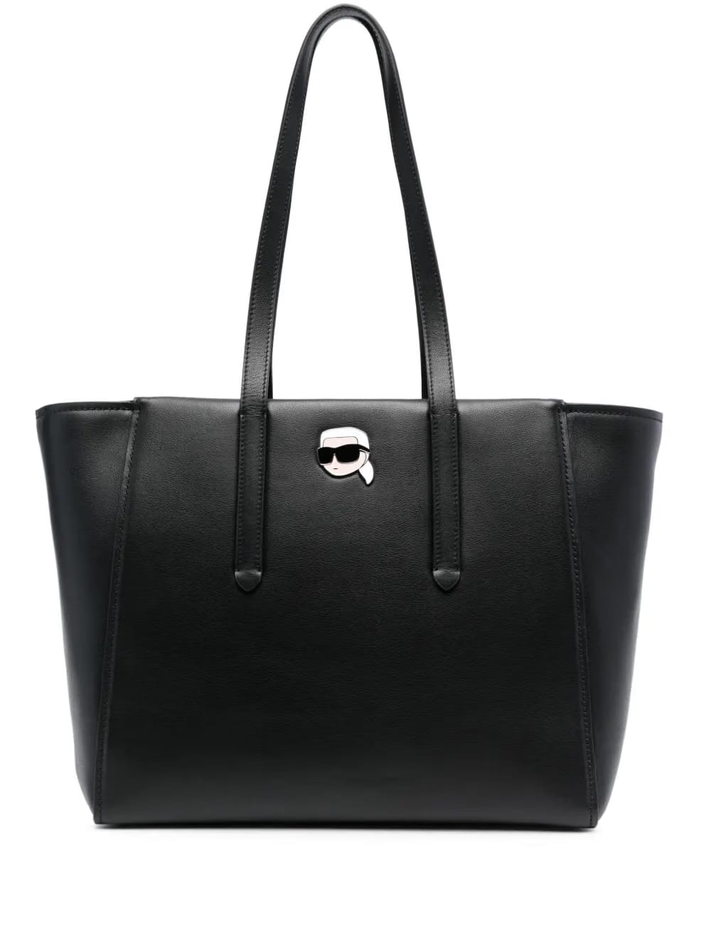 Ikon Pin leather tote bag
