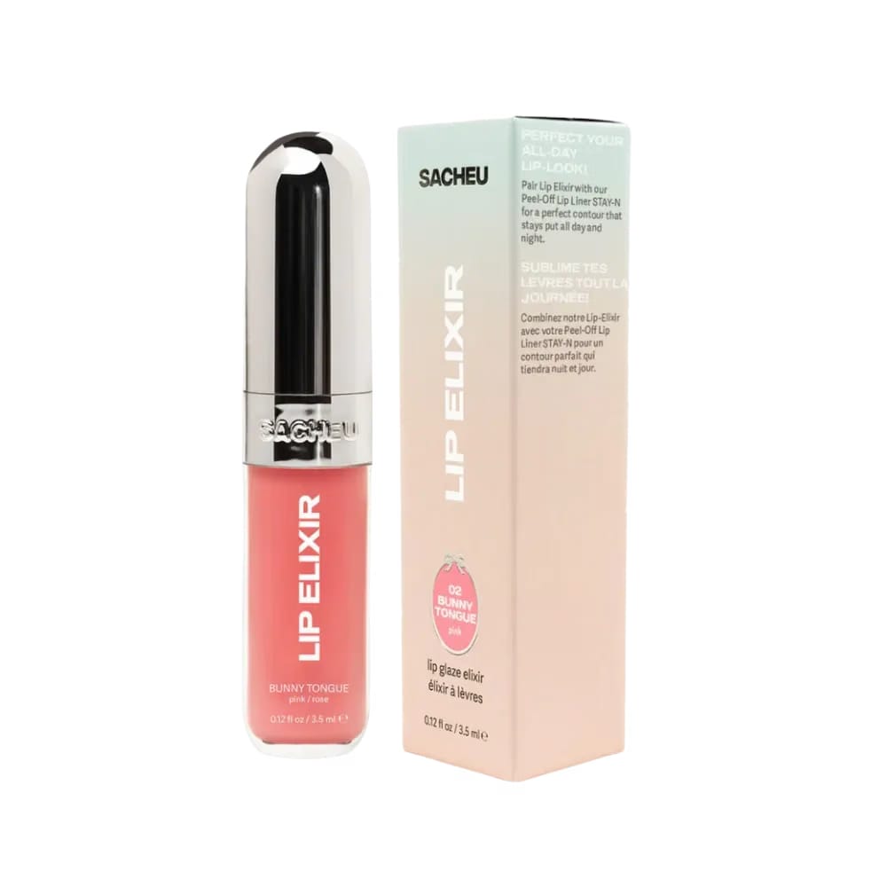 SACHEU Lip Glaze Elixir - Bunny Tongue