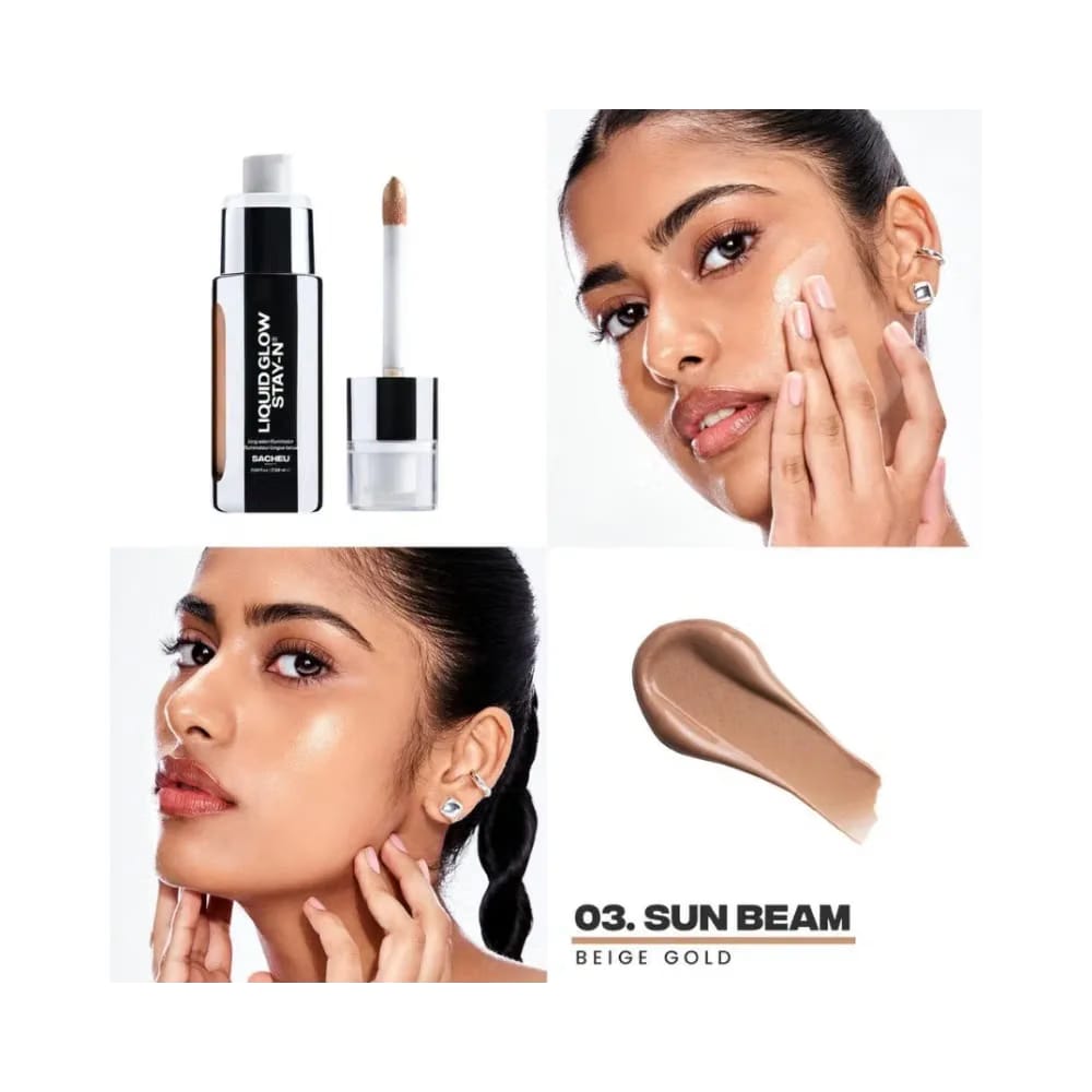 SACHEU Liquid Glow STAY-N All-Day Illuminator - Sun Beam