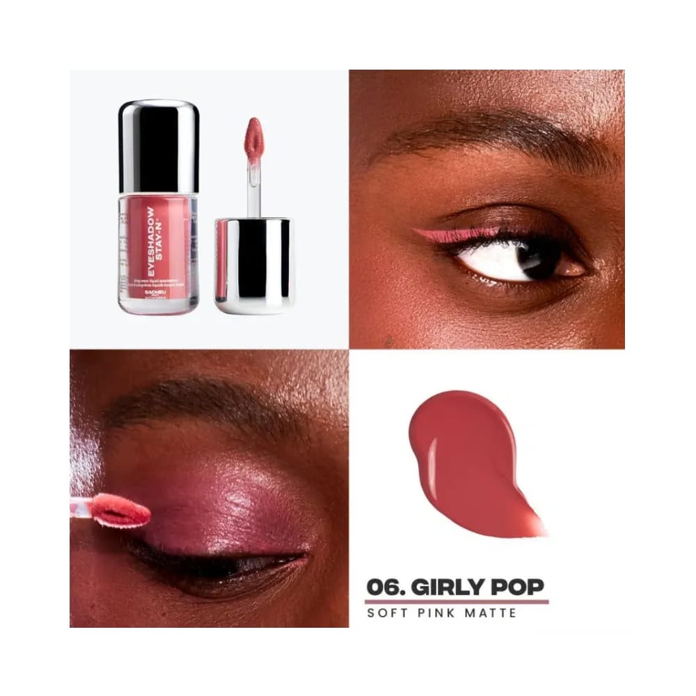 SACHEU Long Wear Liquid Eyeshadow STAY-N - Girly Pop