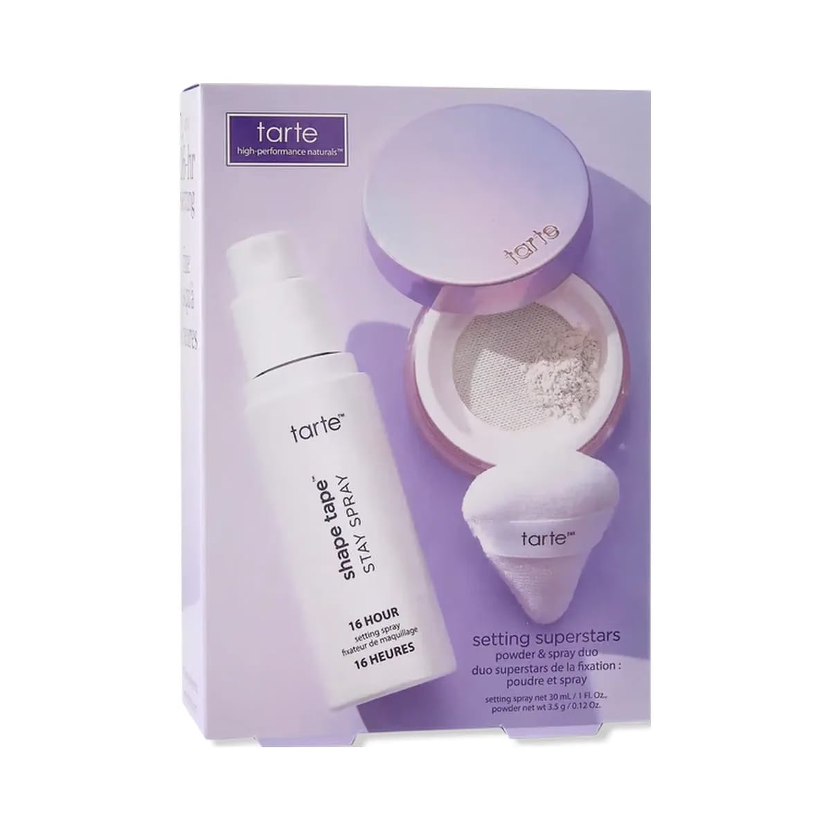 Tarte Setting Superstars Powder & Spray Duo 'Translucent'