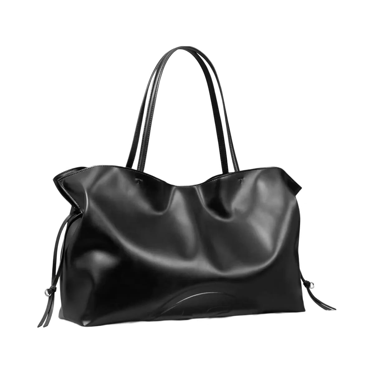 Tory Burch Ella natuura Drawstring Tote Black
