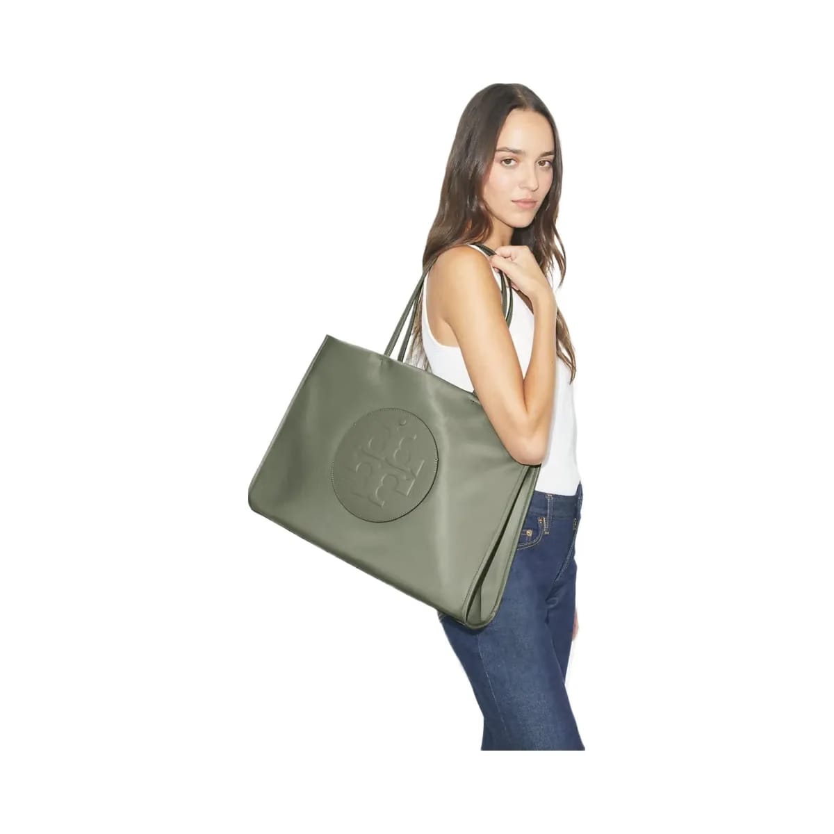 Tory Burch Ella Tote Stone