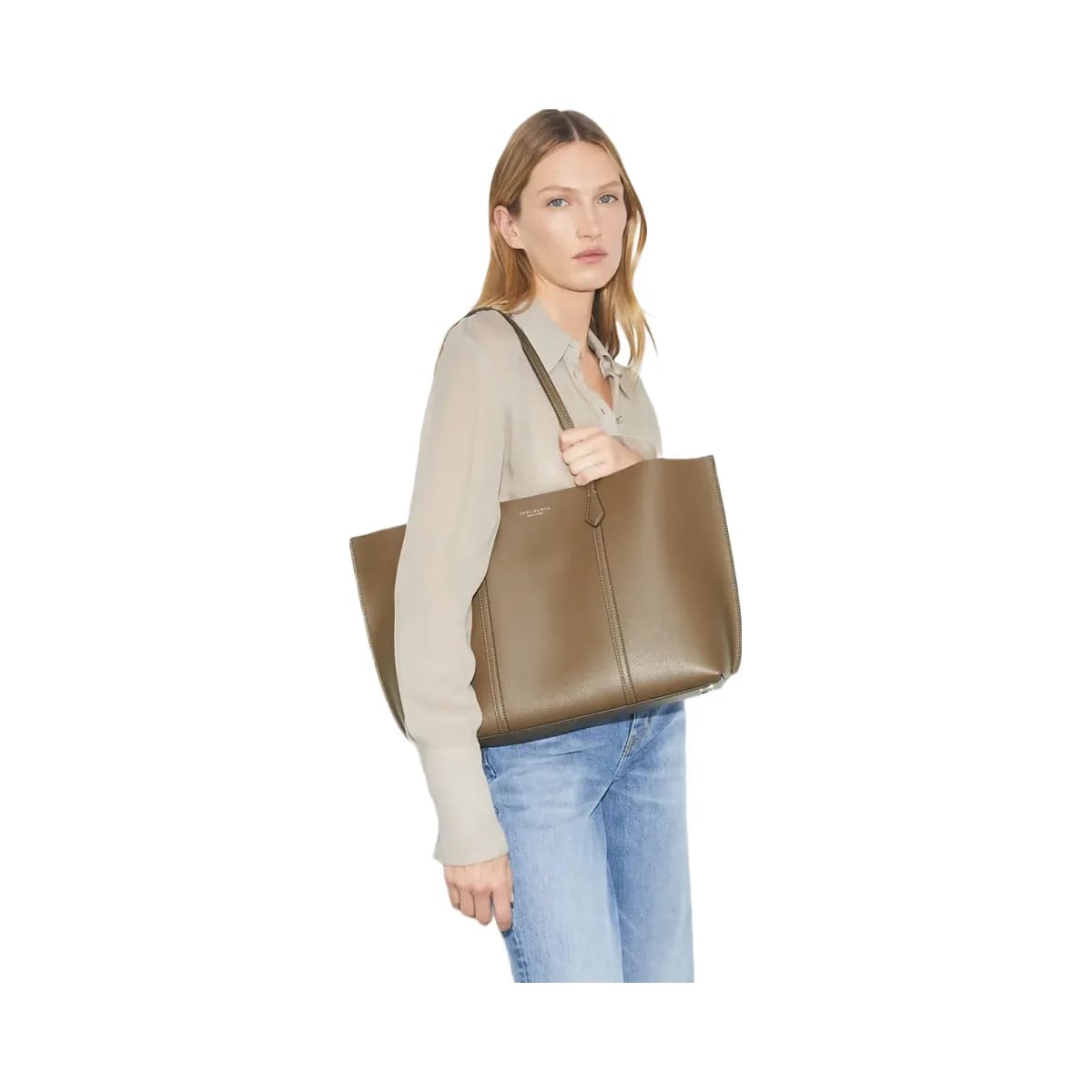 Tory Burch Perry Tote Wild Mushroom