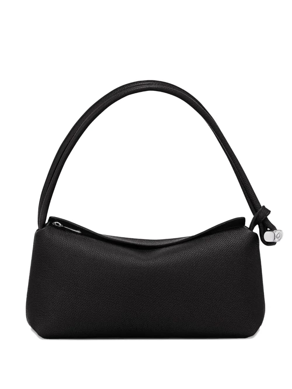 Le Roseau double-handle leather shoulder bag