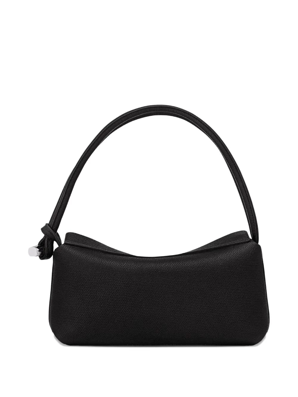Le Roseau double-handle leather shoulder bag
