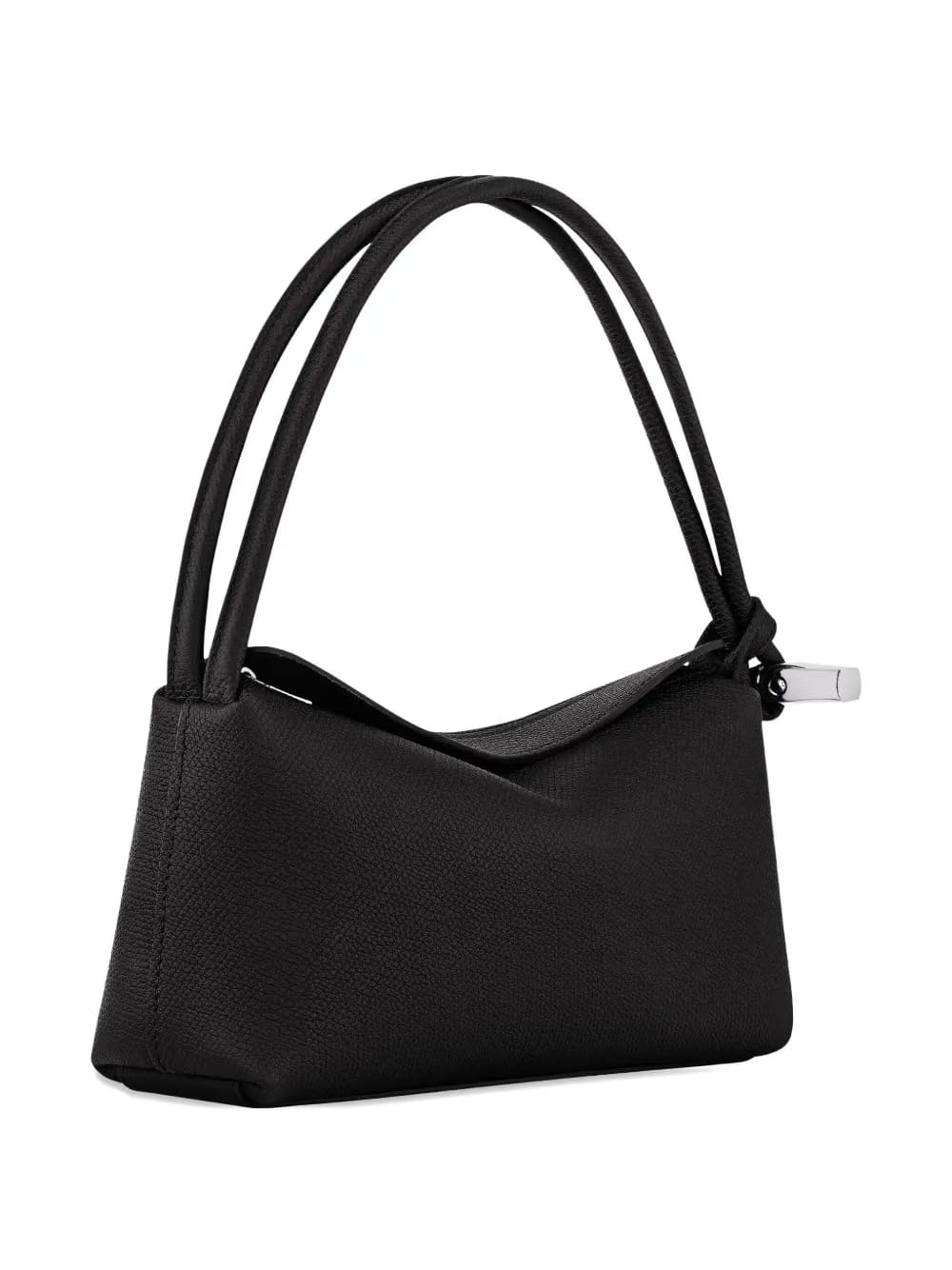 Le Roseau double-handle leather shoulder bag