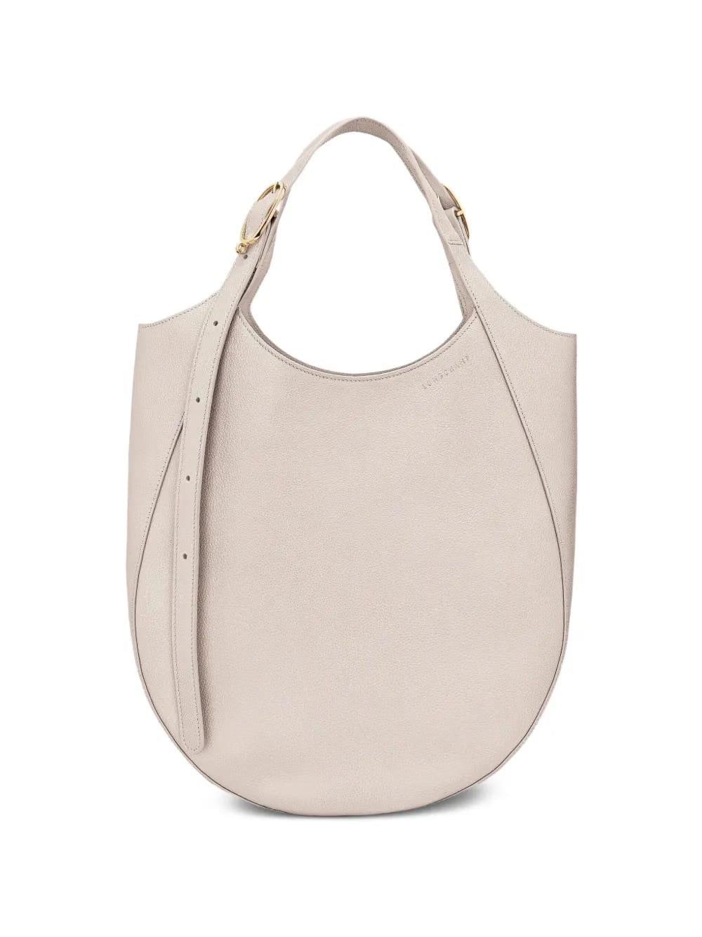 Le Foulonné XL leather tote bag