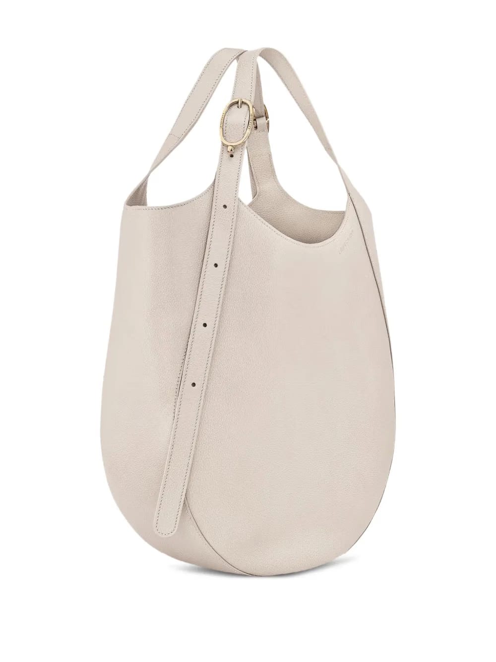 Le Foulonné XL leather tote bag
