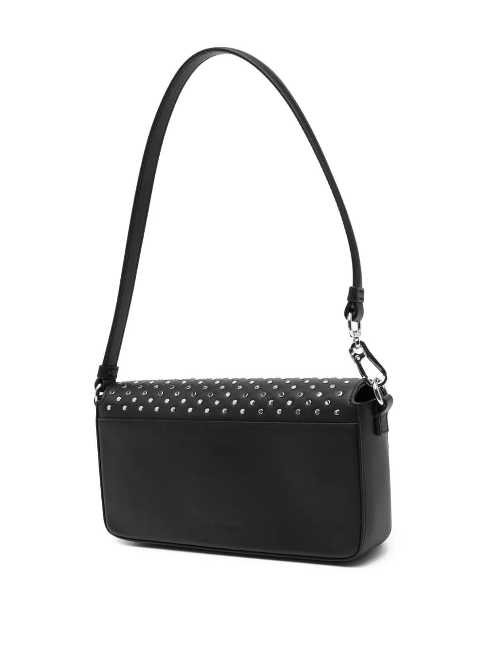logo-debossed shoulder bag