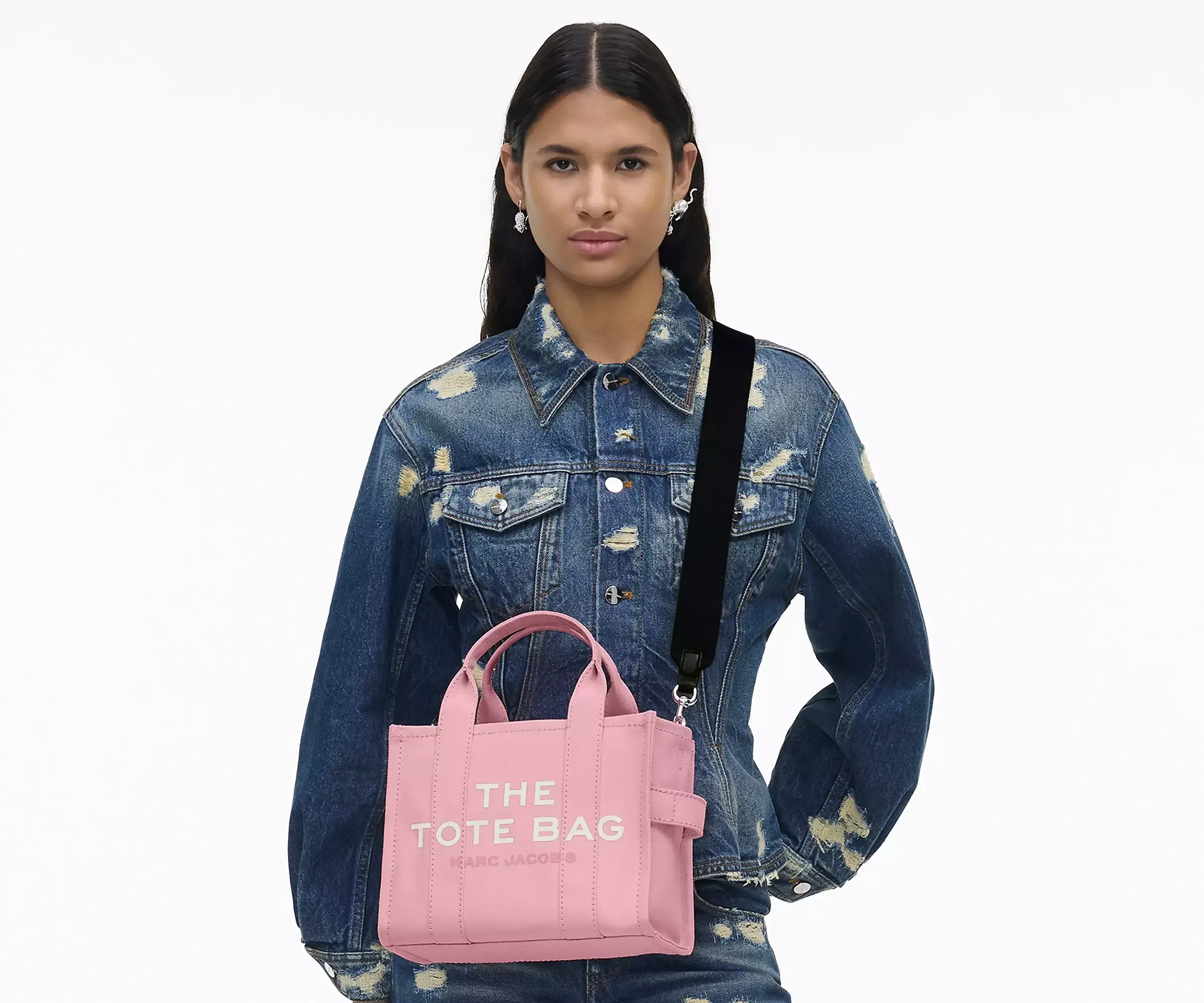 Marc Jacobs The Canvas Small Tote Bag 'Ribbon Pink'