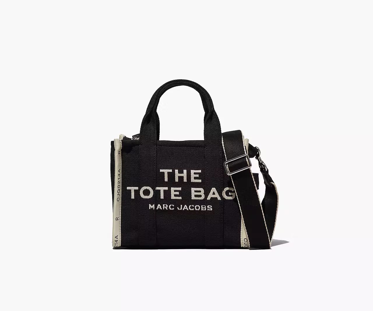 Marc Jacobs The Jacquard Small Tote Bag 'Black'