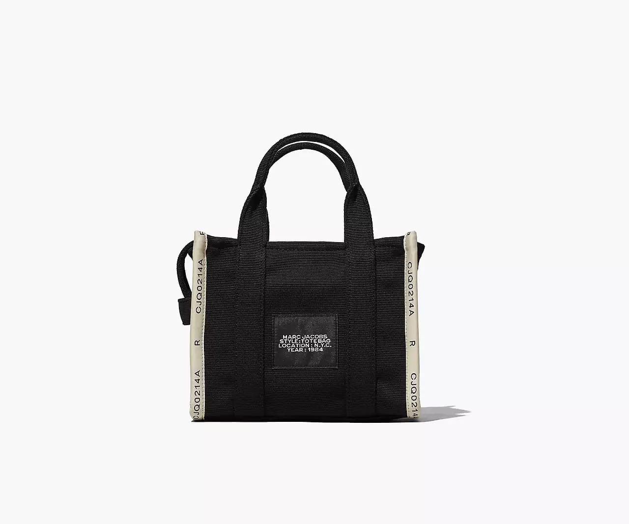 Marc Jacobs The Jacquard Small Tote Bag 'Black'