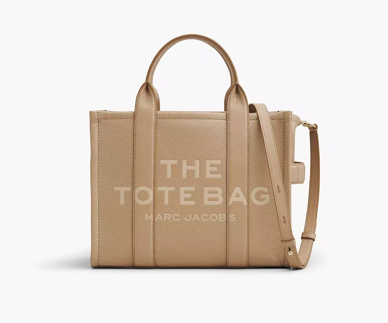 Marc Jacobs The Leather Medium Tote Bag 'Camel'