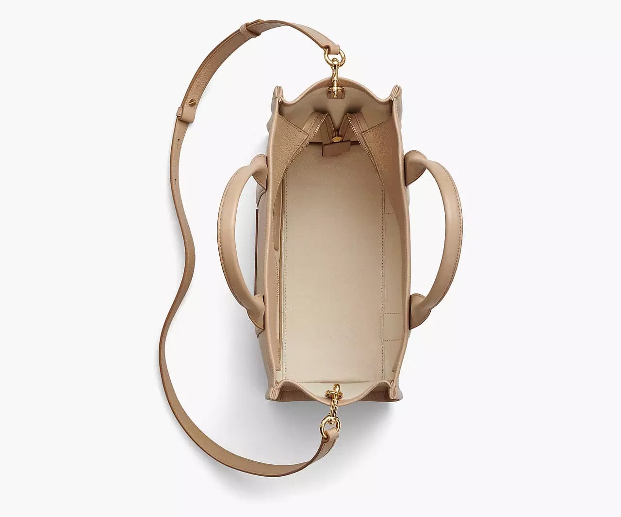 Marc Jacobs The Leather Medium Tote Bag 'Camel'