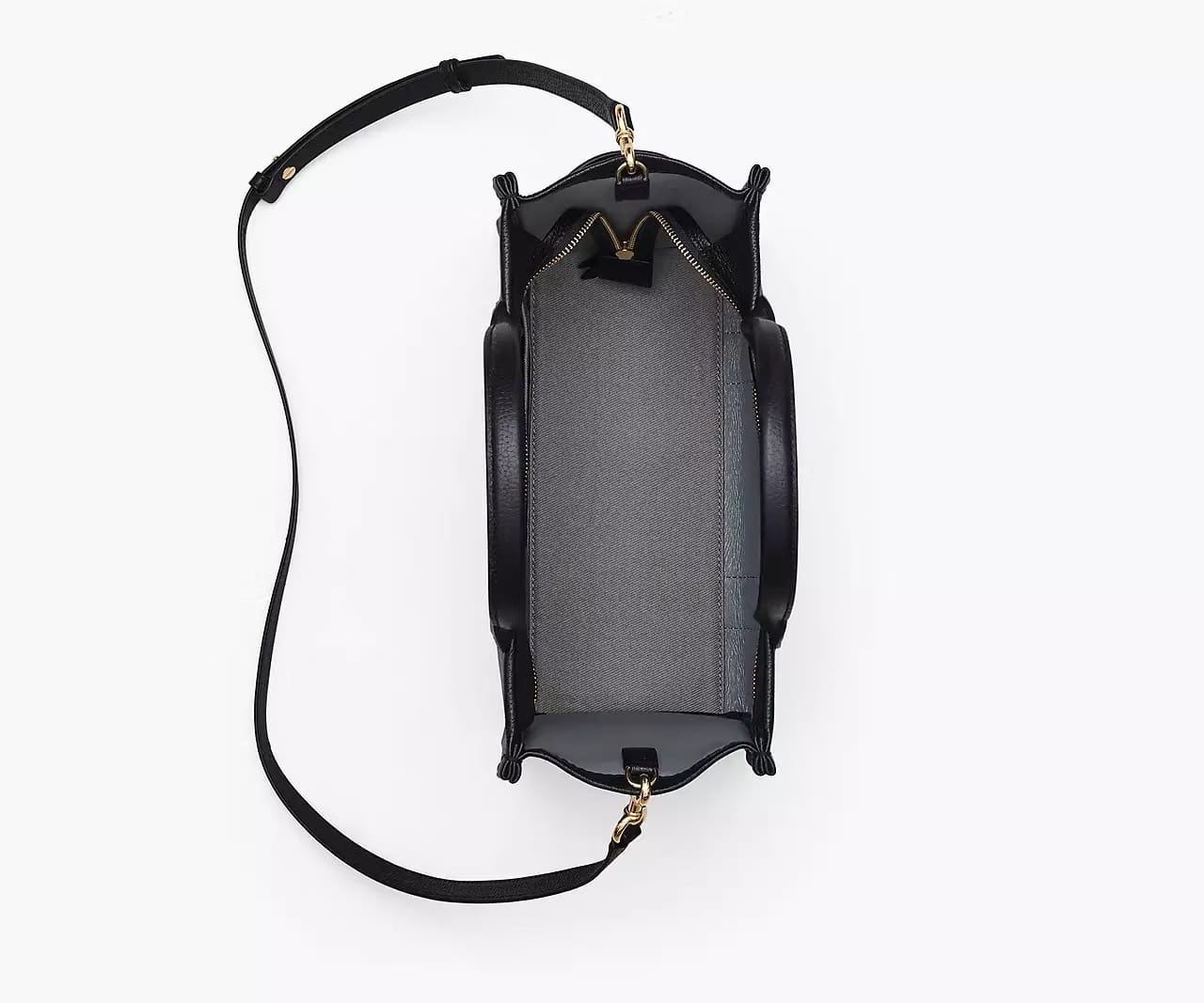 Marc Jacobs The Leather Medium Tote Bag 'Black'