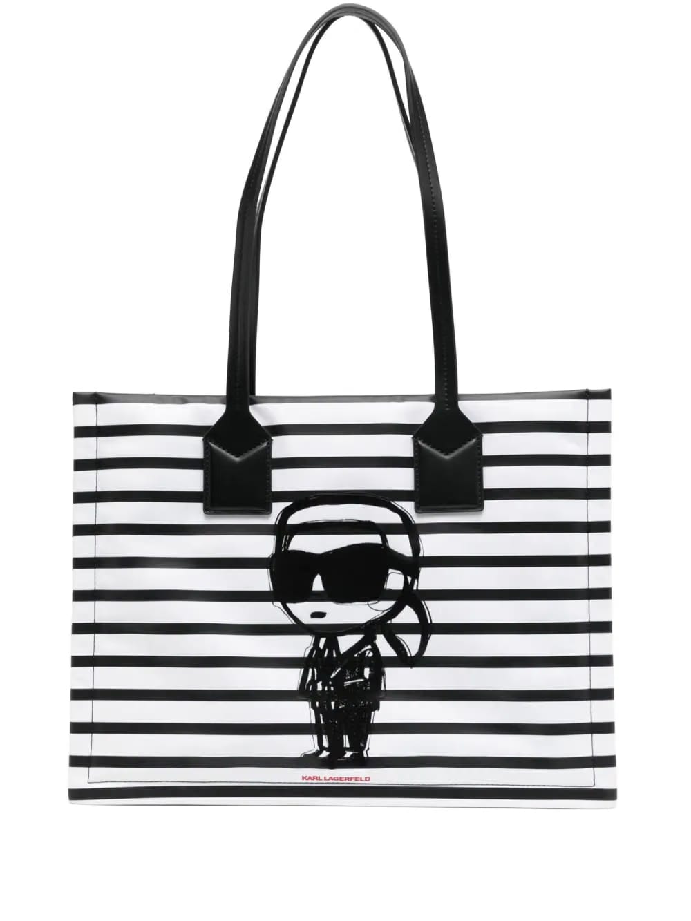 Ikon Striped Medium tote bag