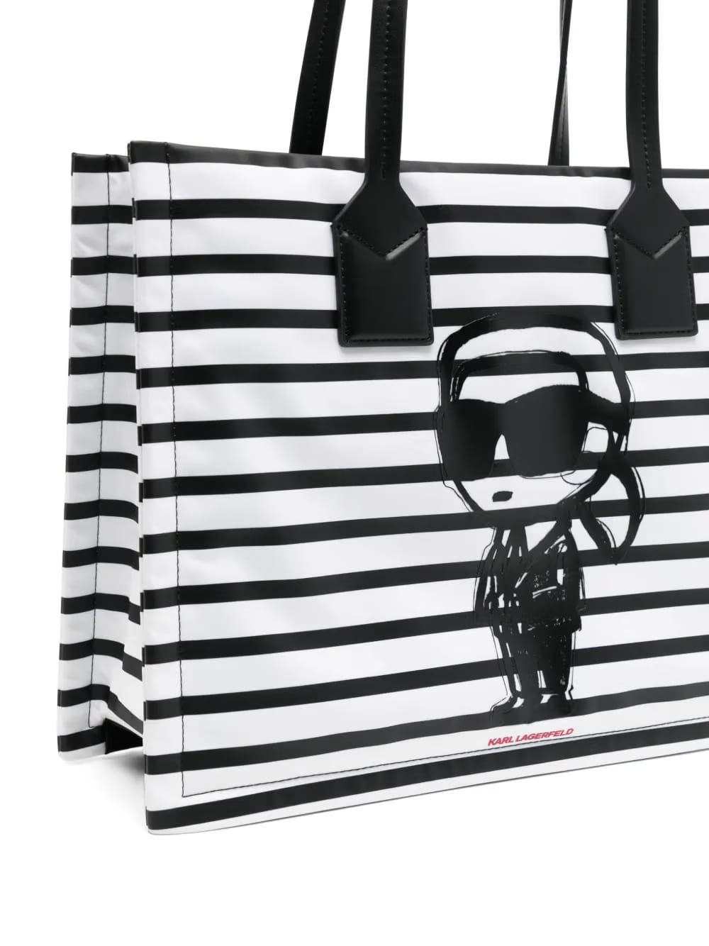Ikon Striped Medium tote bag