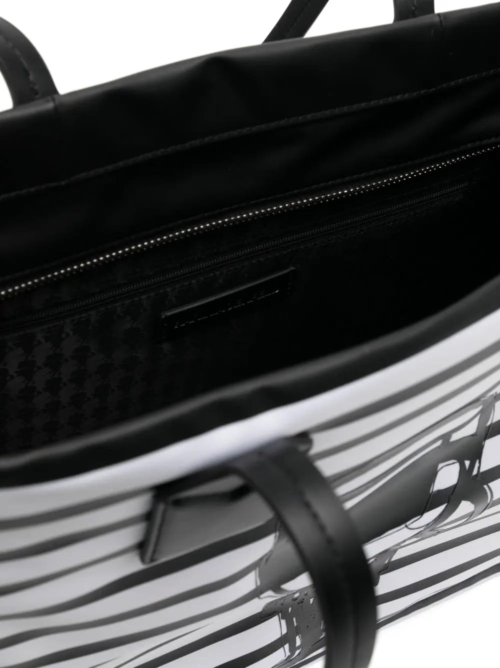 Ikon Striped Medium tote bag