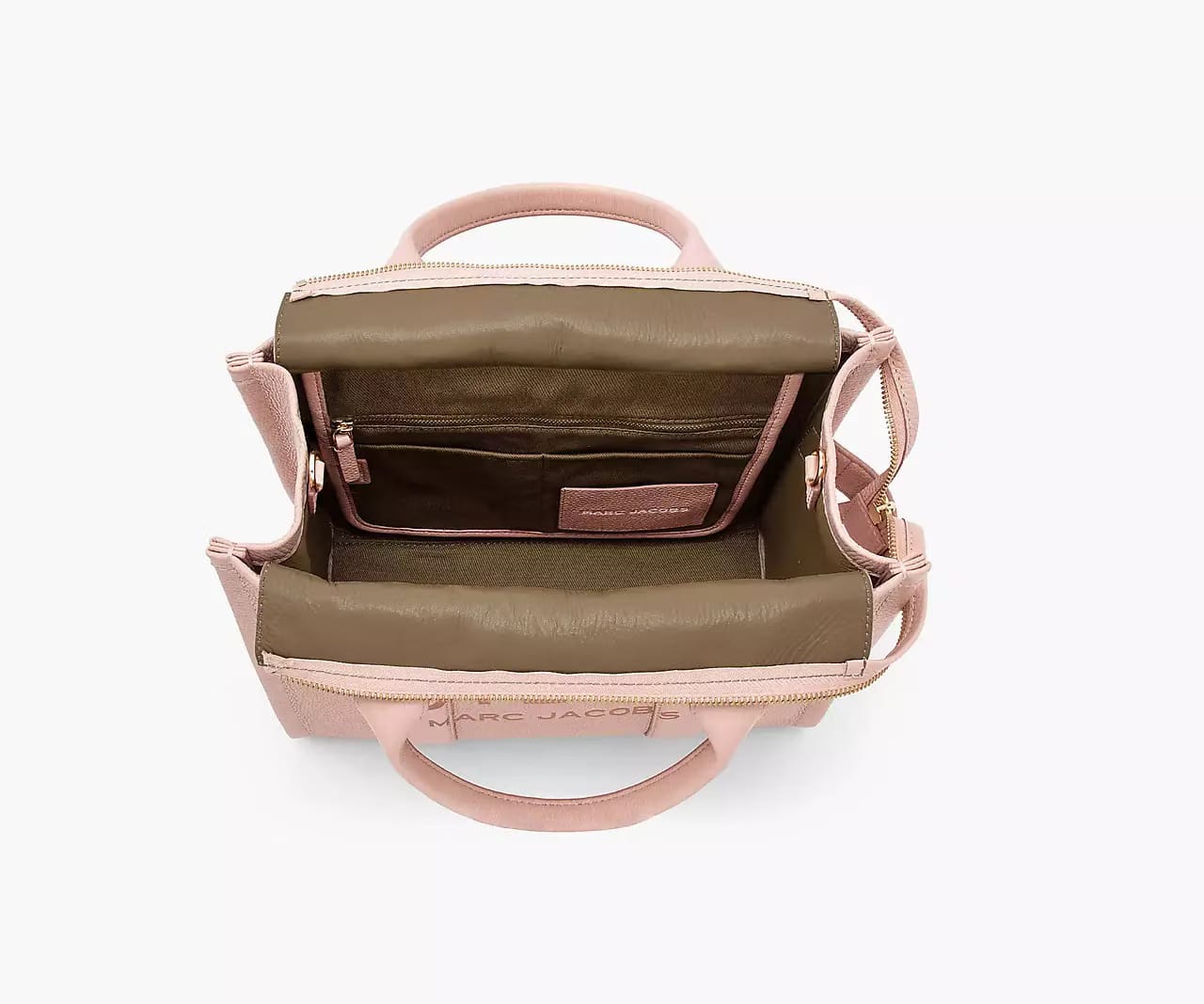 Marc Jacobs The Leather Medium Tote Bag 'Rose'