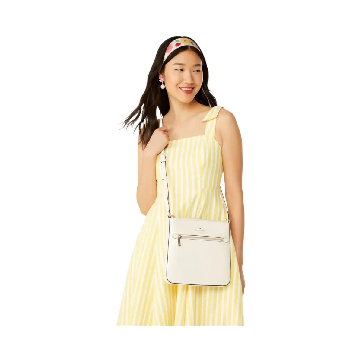 Kate Spade Sadie Large Crossbody Meringue