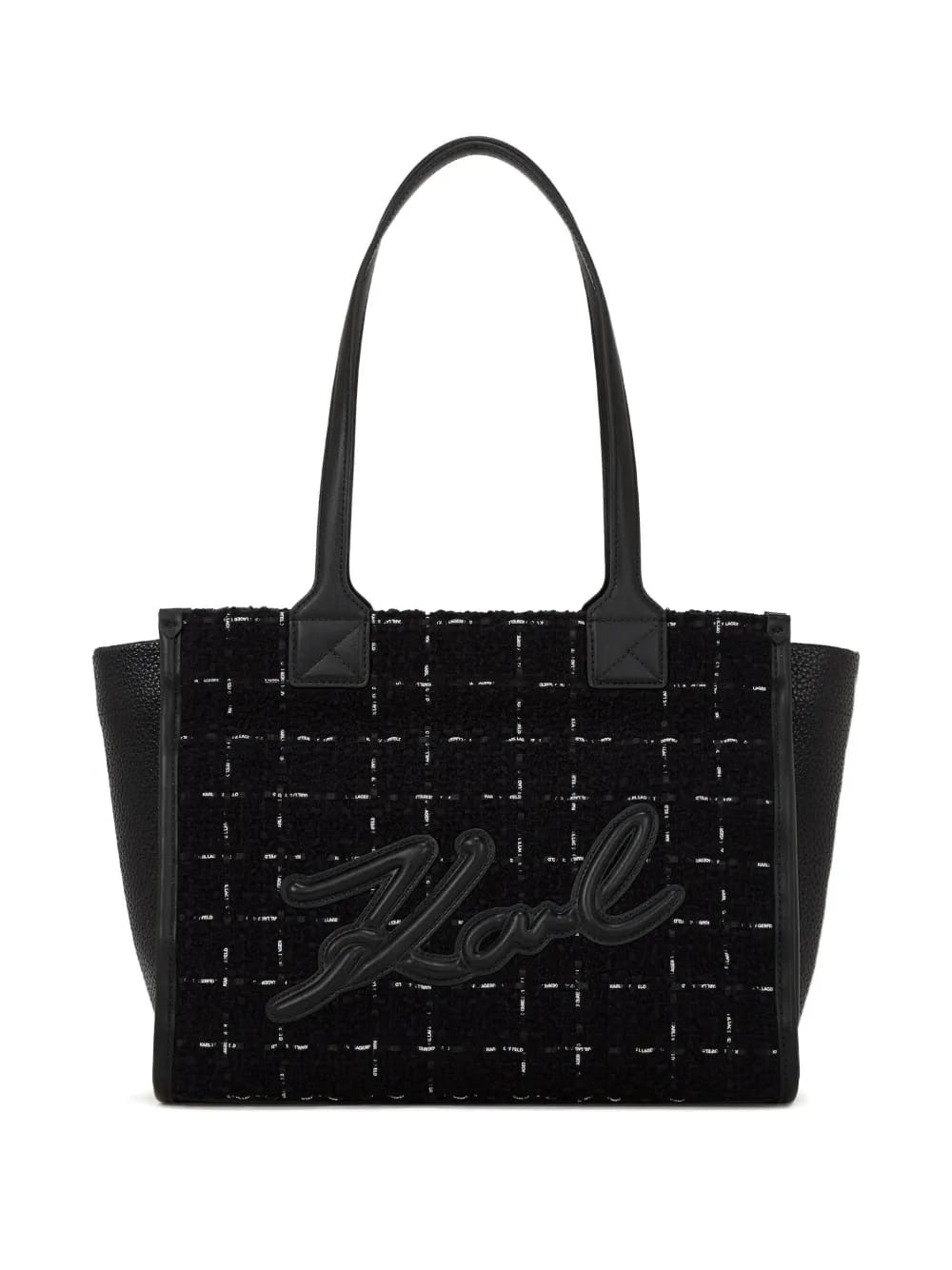 medium K/Skuare boucle tote bag