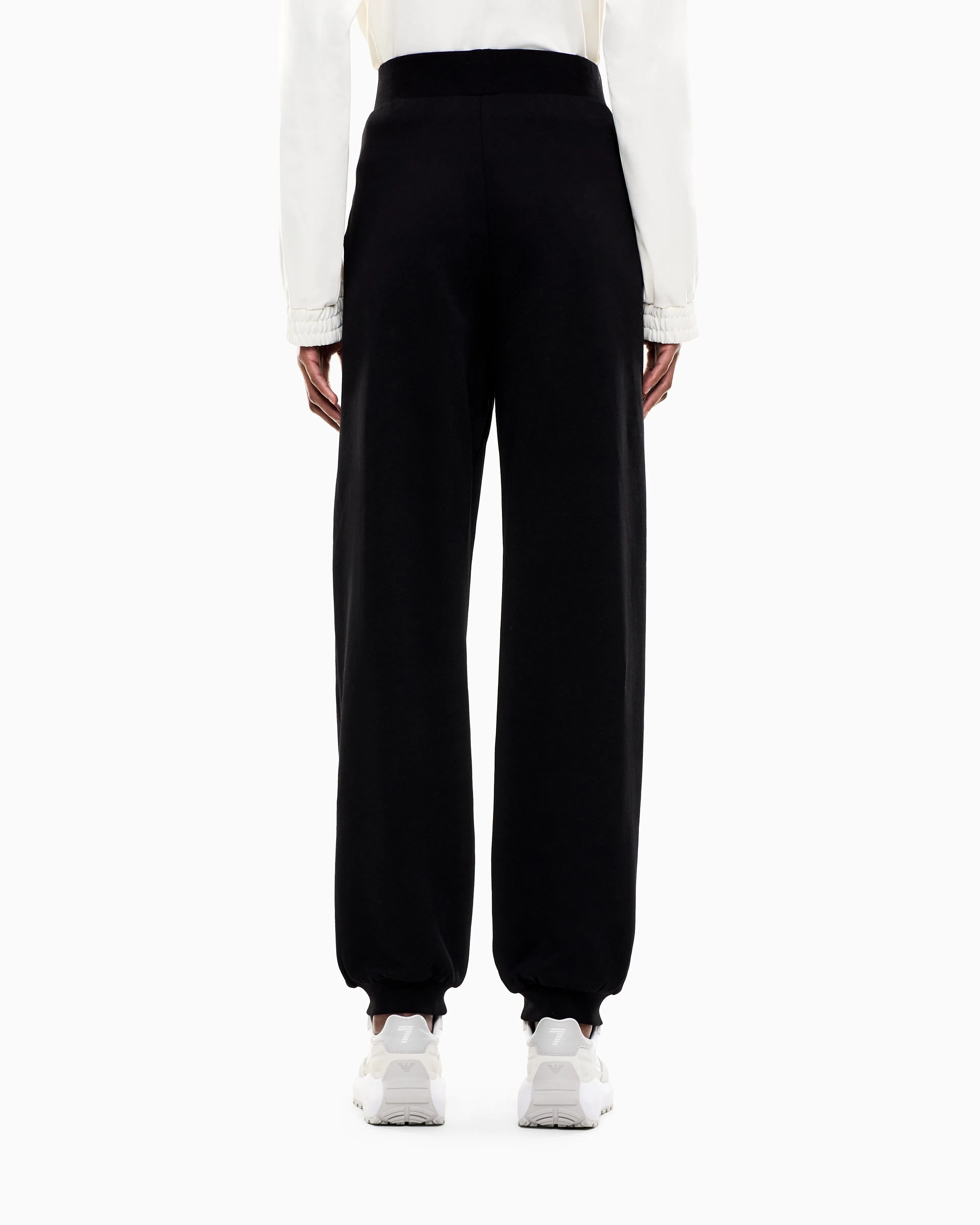 EA7 Logo Series jersey joggers