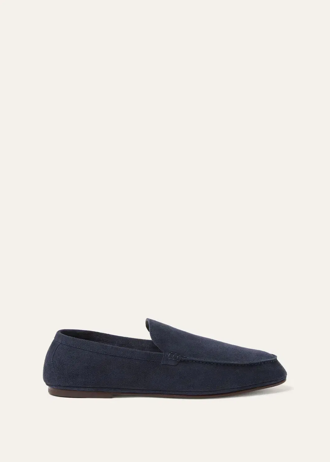 LoroPiana Summer Anton Walk Loafer Dark Blue Abyss