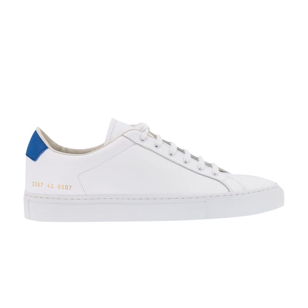 Common Projects Retro Low White Blue
