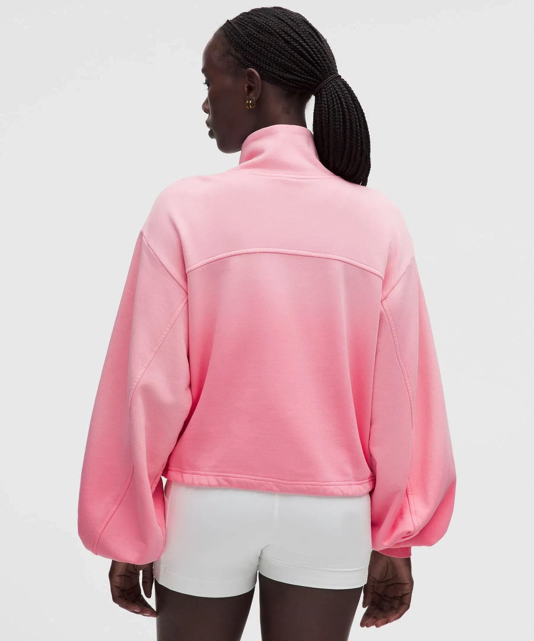 Lululemon Cotton Terry Tennis Half Zip *Wash