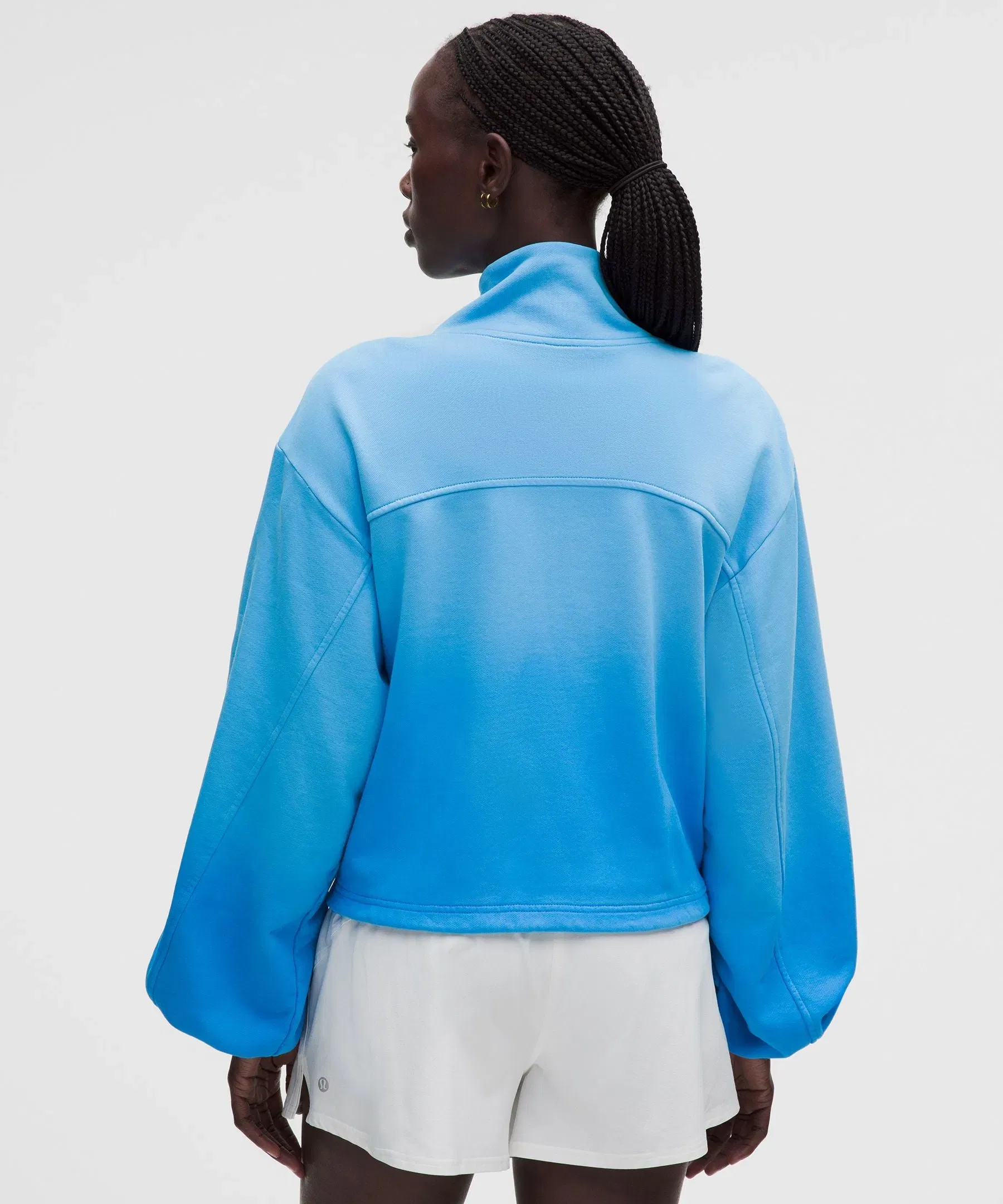 Lululemon Cotton Terry Tennis Half Zip *Wash