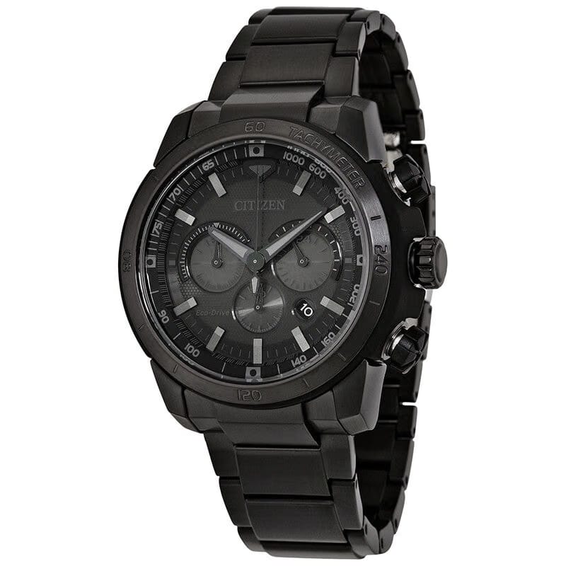 Citizen Ecosphere Eco-Drive Black Dial Mens Watch