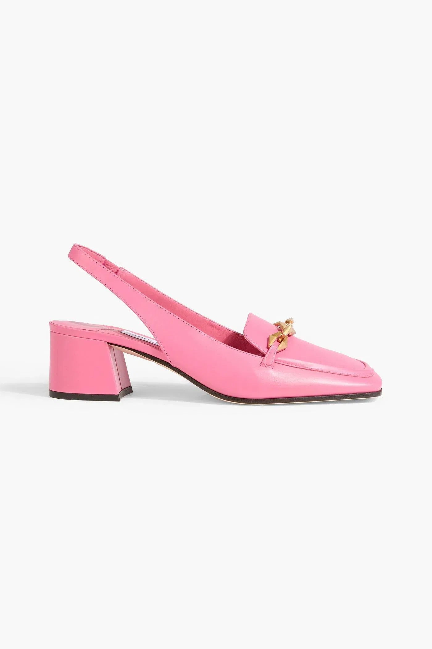 Jimmy Choo Diamond Tilda 45 Embellished Leather Slingback Pumps Pink Women's