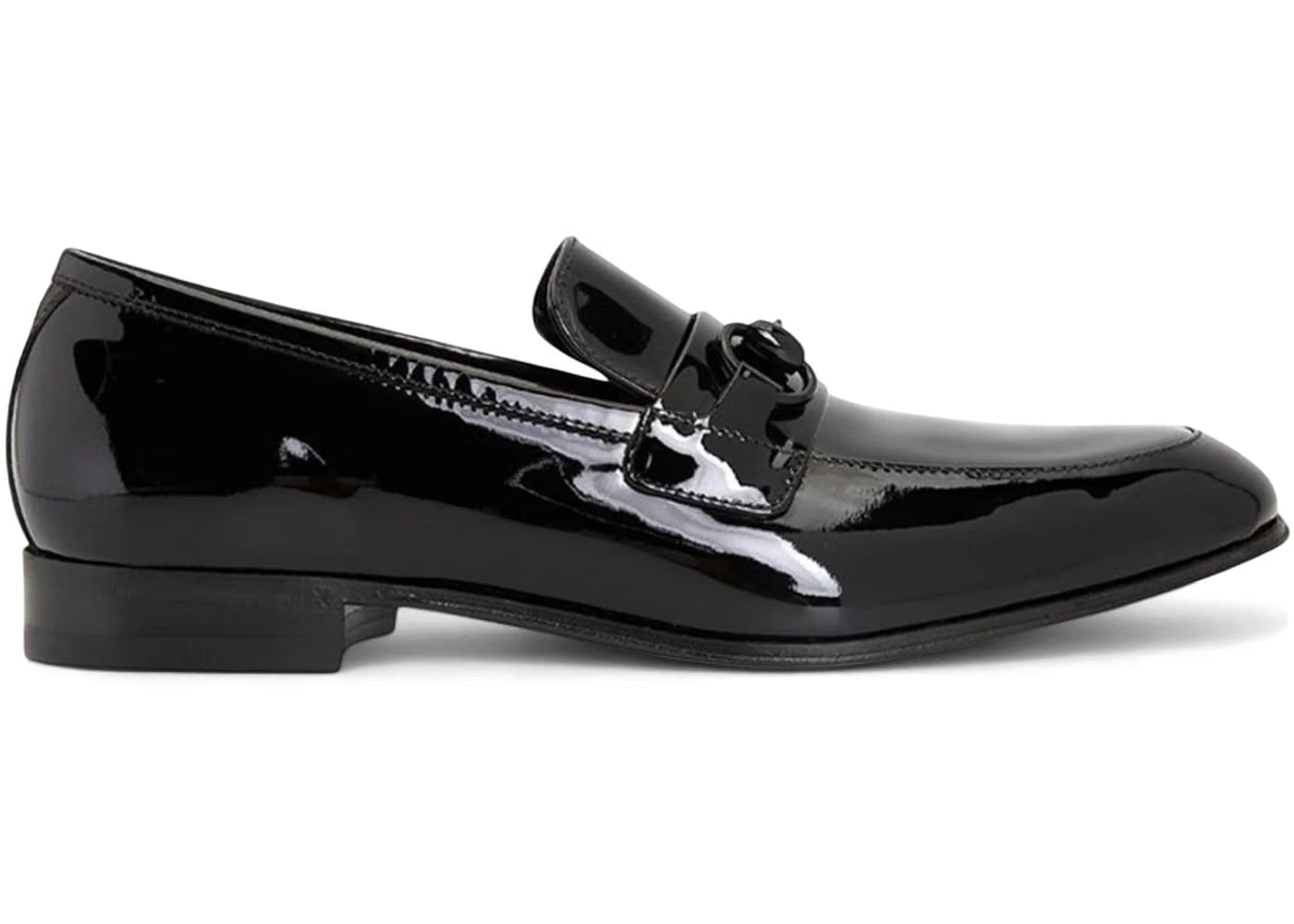 Gucci Horsebit Loafer Black Patent Leather
