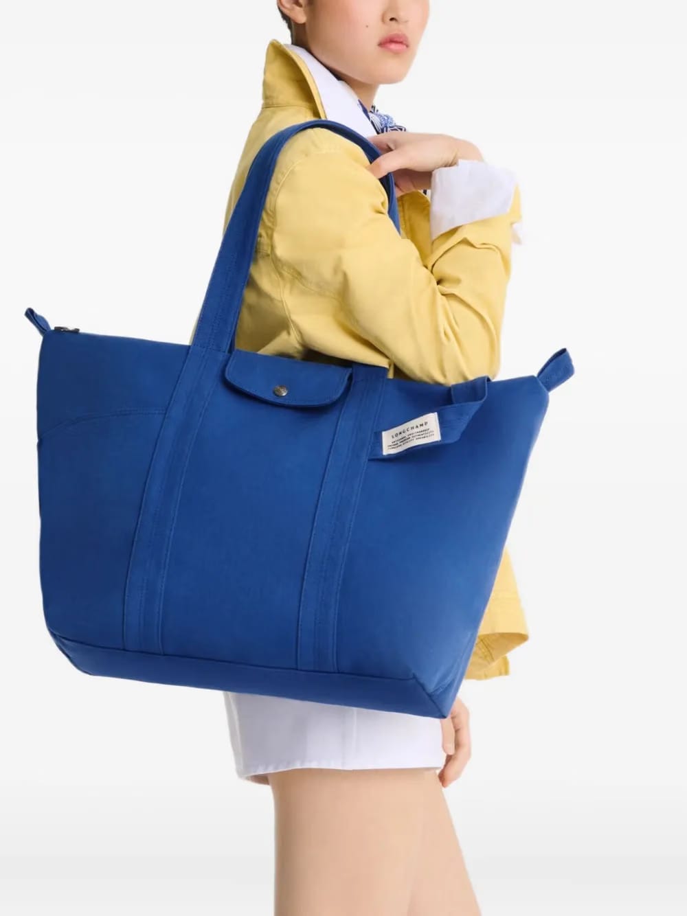 XL Le Pliage canvas tote bag