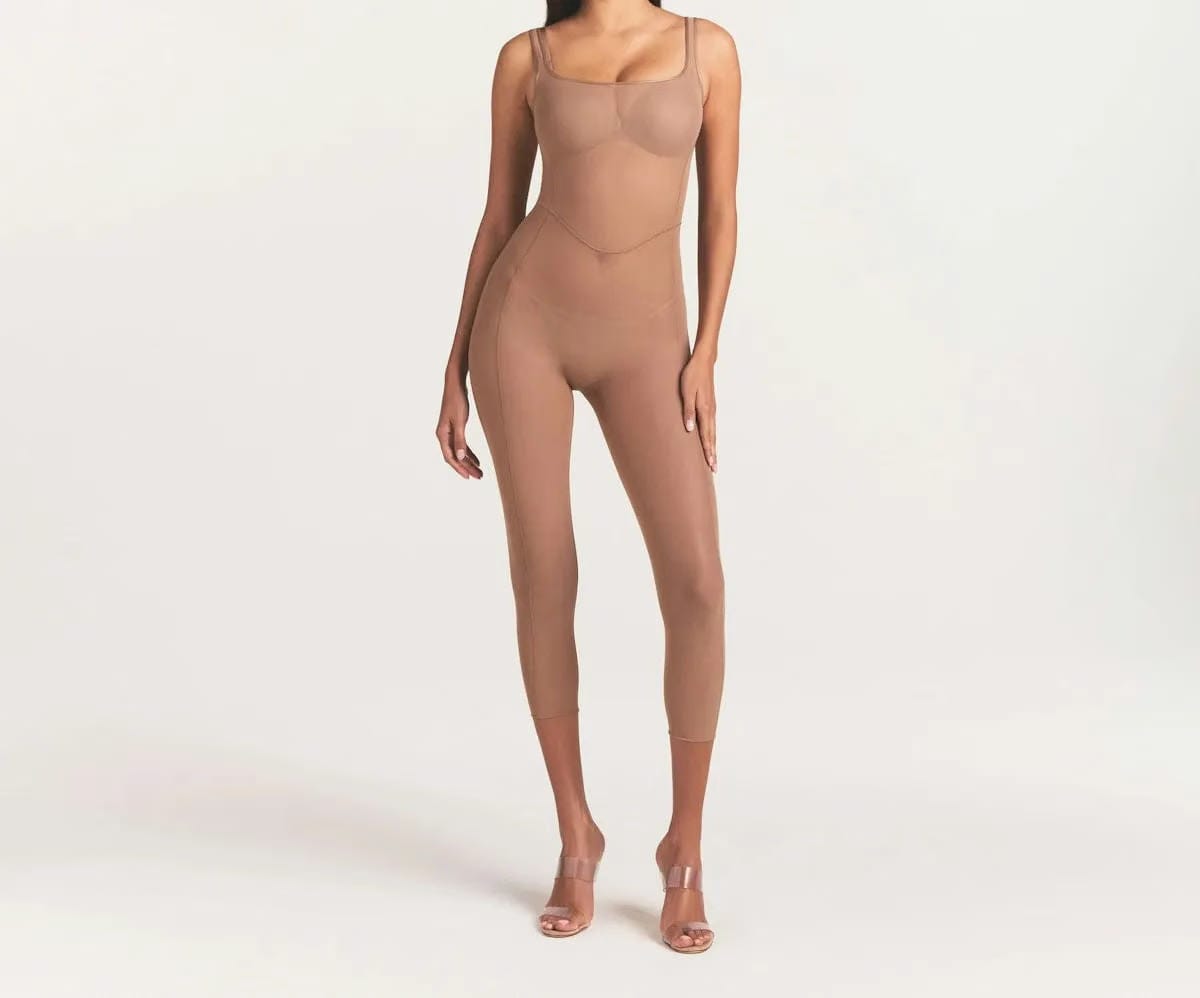Skims Power Mesh Shapewear Catsuit