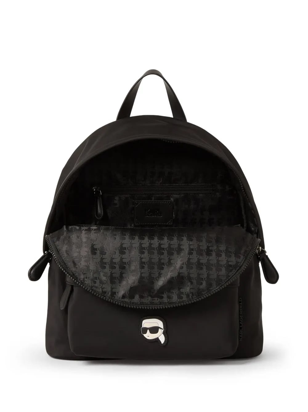 Ikon appliqué-detail backpack