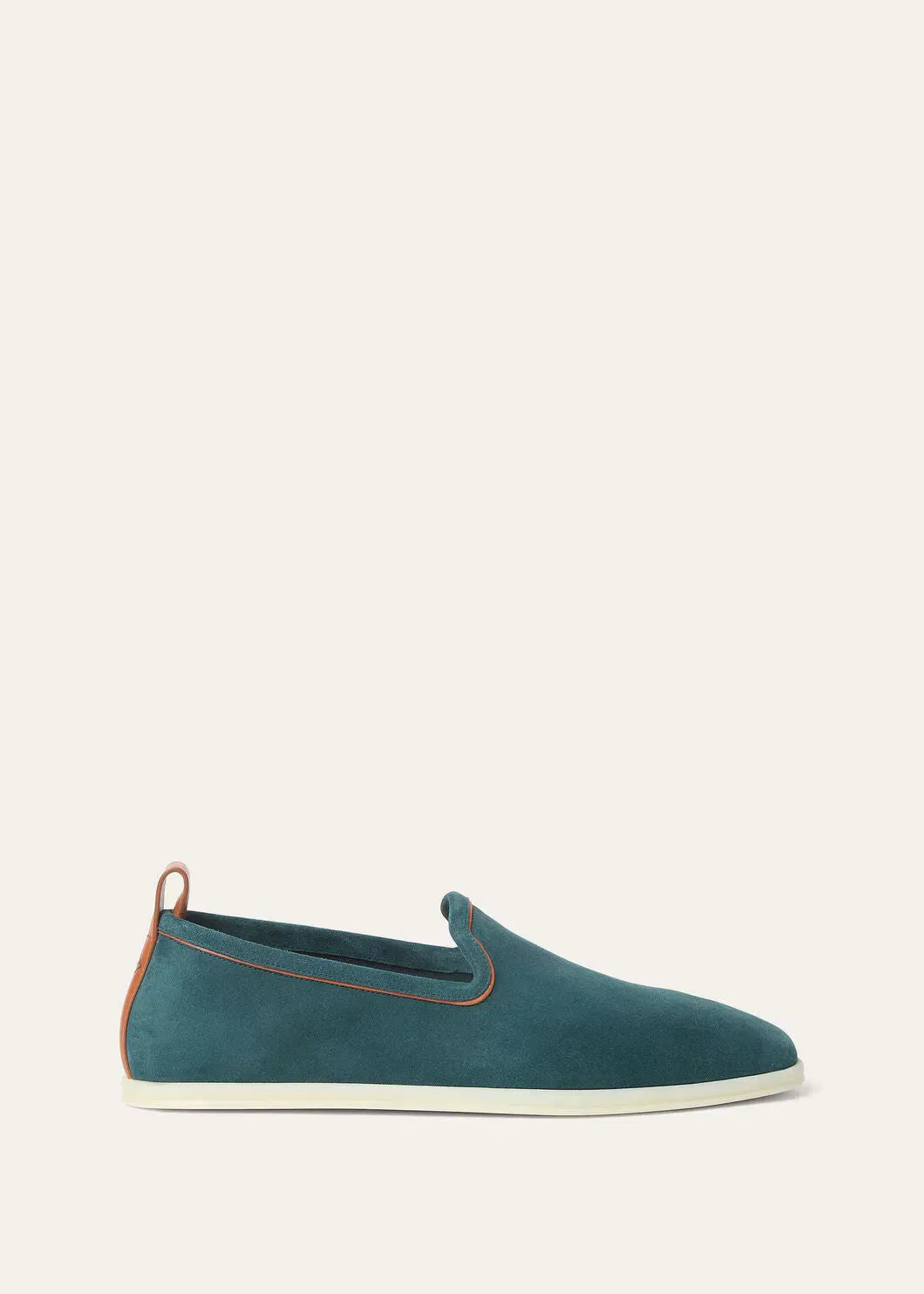 LoroPiana Venice Walk Loafer Atlantic Deep