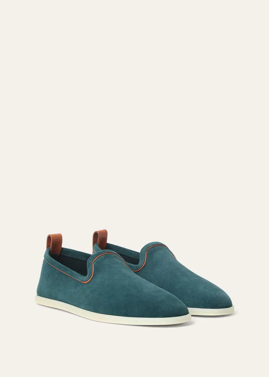 LoroPiana Venice Walk Loafer Atlantic Deep