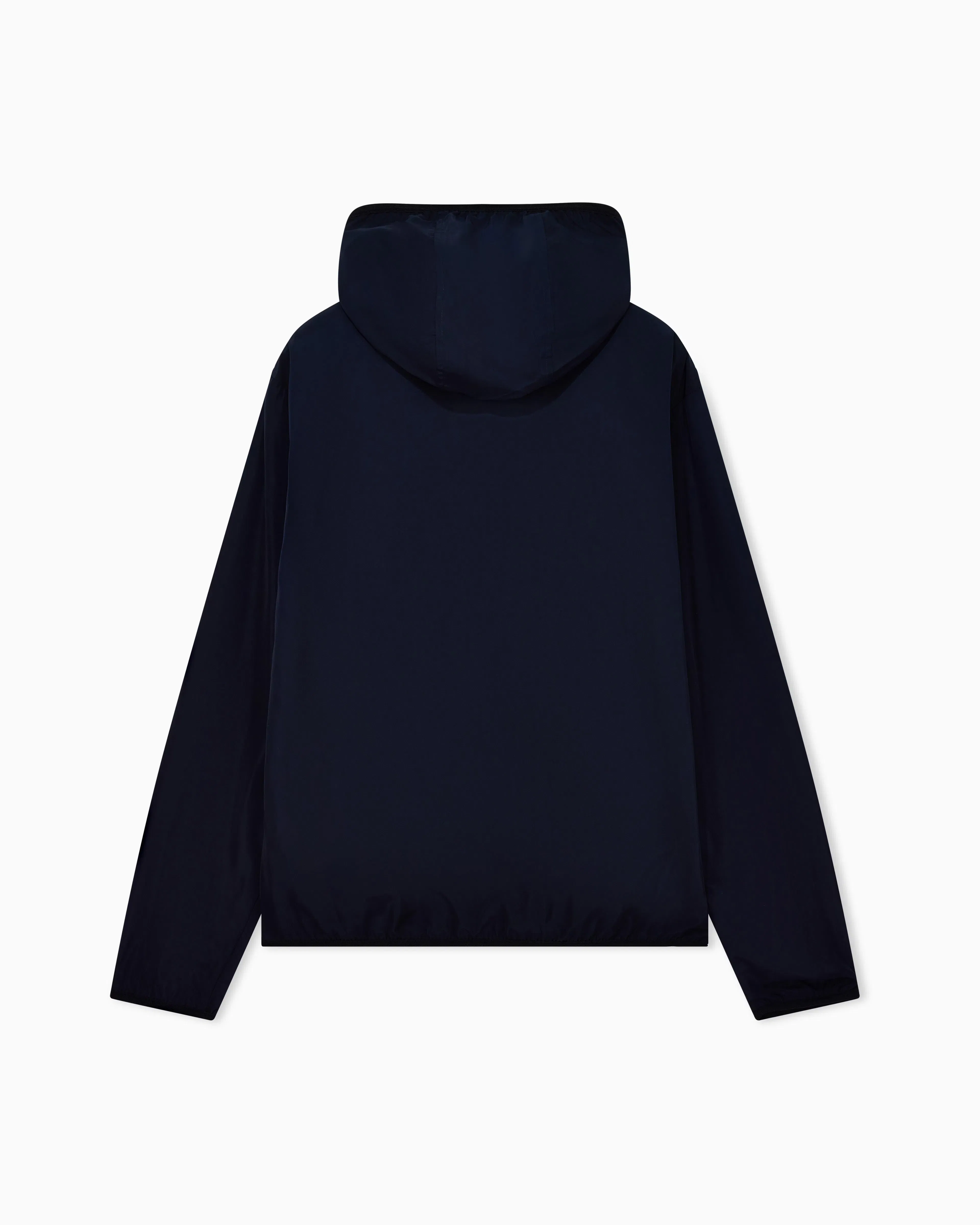 EA7 Technical hooded bomber with zip closure Core Identity