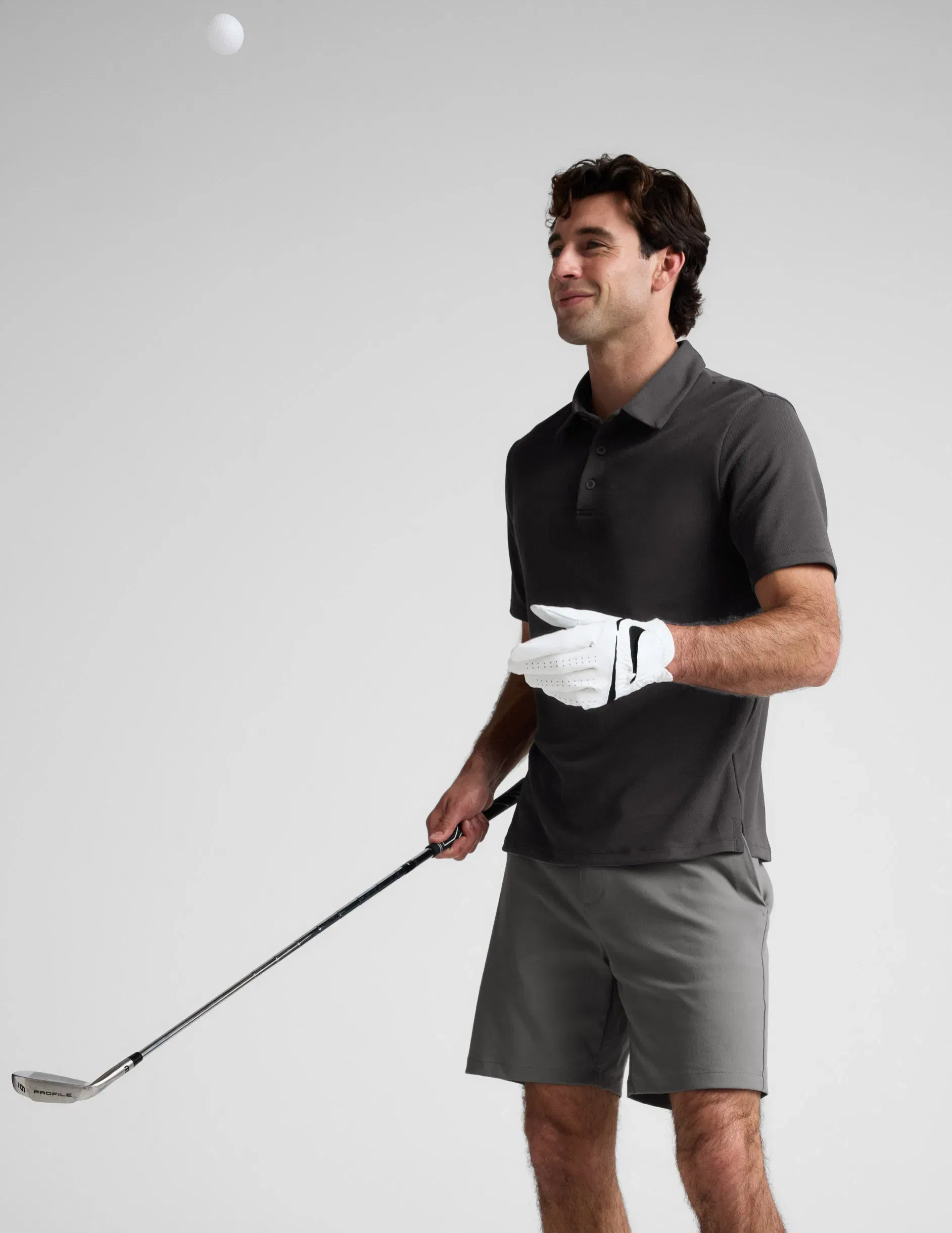 Beyond Yoga All In Active Mens Polo