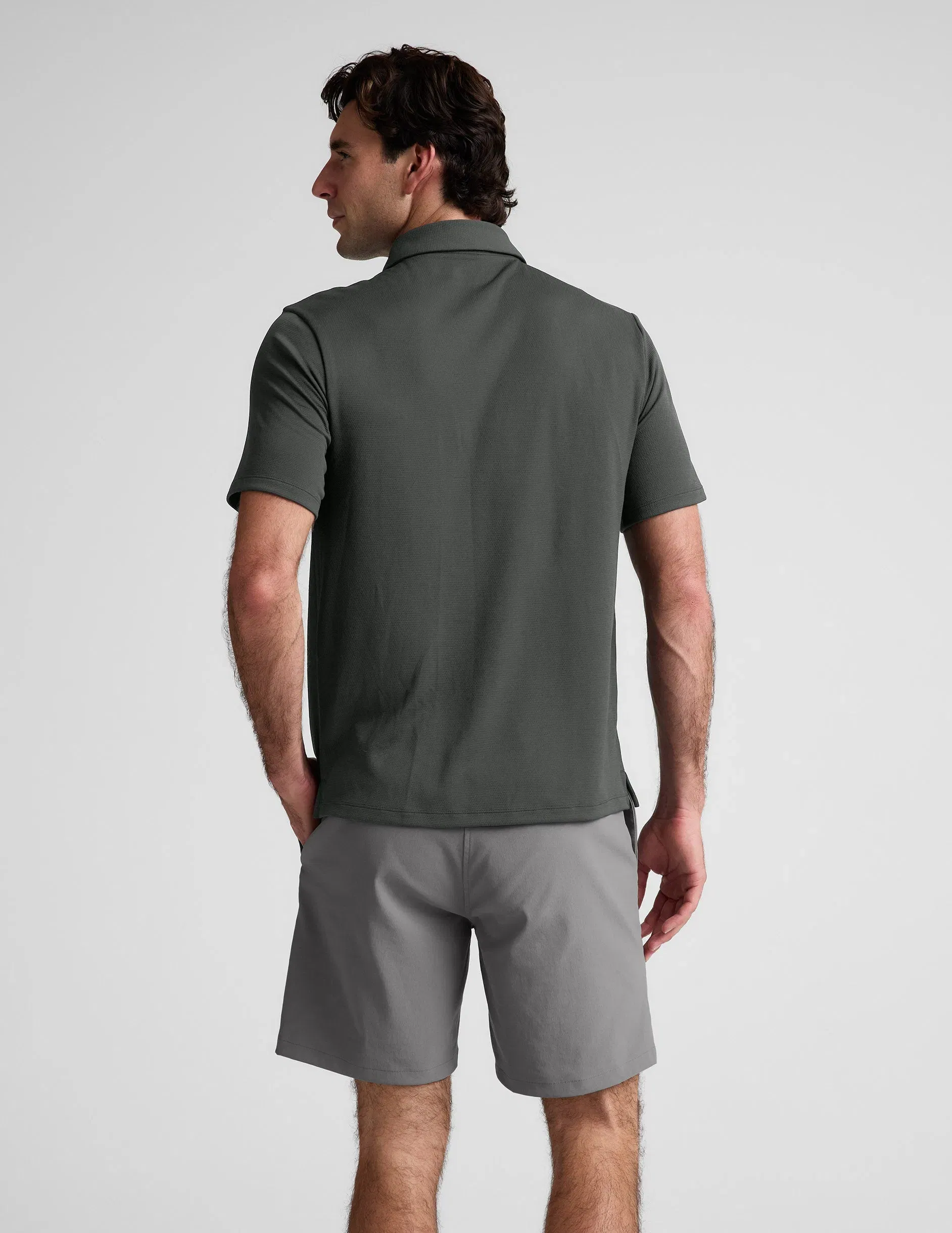 Beyond Yoga All In Active Mens Polo