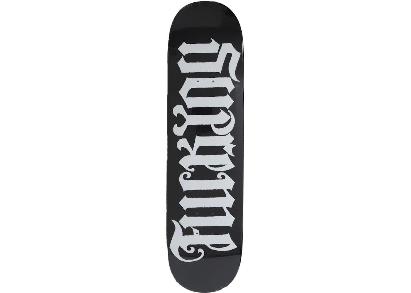 Supreme Ambigram Skateboard Deck Black