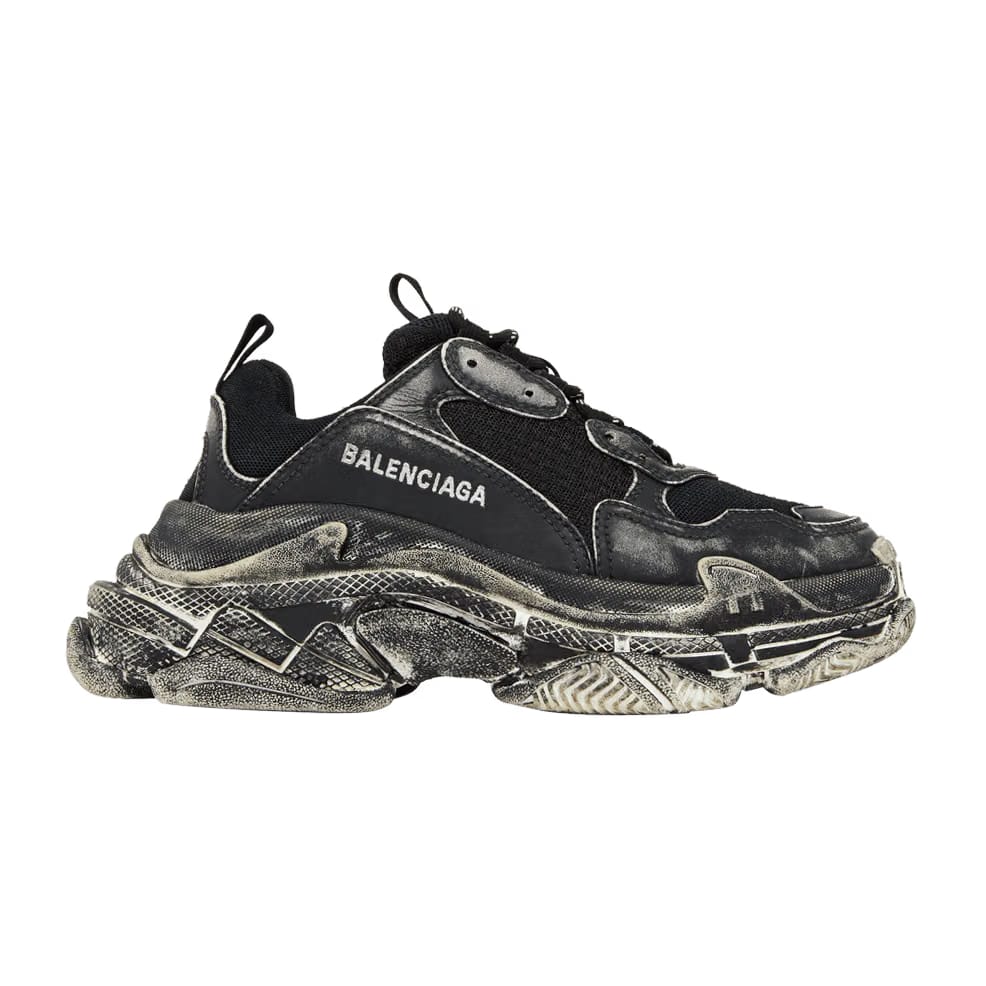 Balenciaga Triple S Faded Black