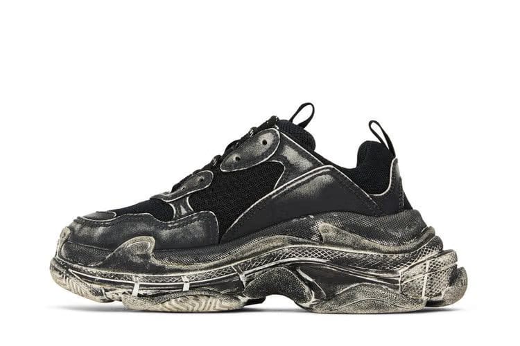 Balenciaga Triple S Faded Black